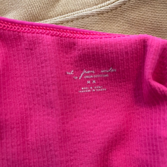 HOT PINK URBAN OUTFITTERS HALTER NECK - Picture 4 of 4